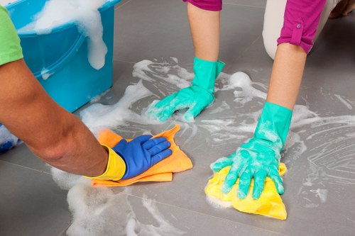 Waste handling and environmental compliance for cleaning services